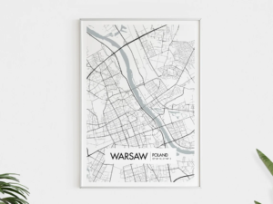 Warsaw Map